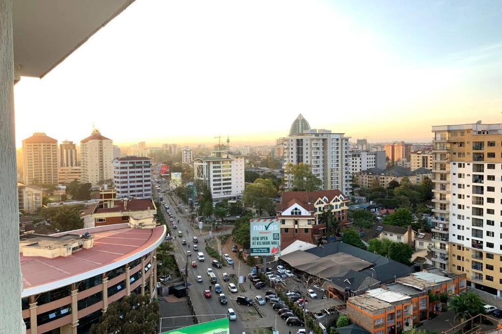 Ferienwohnung Kilimani Penthouse Nairobi Exterior foto